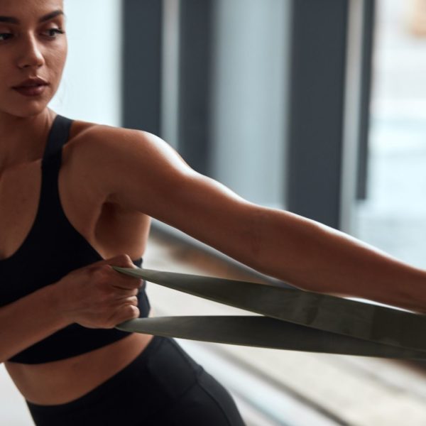 Bandes de résistance élastiques pour bras femme PURSHAPE